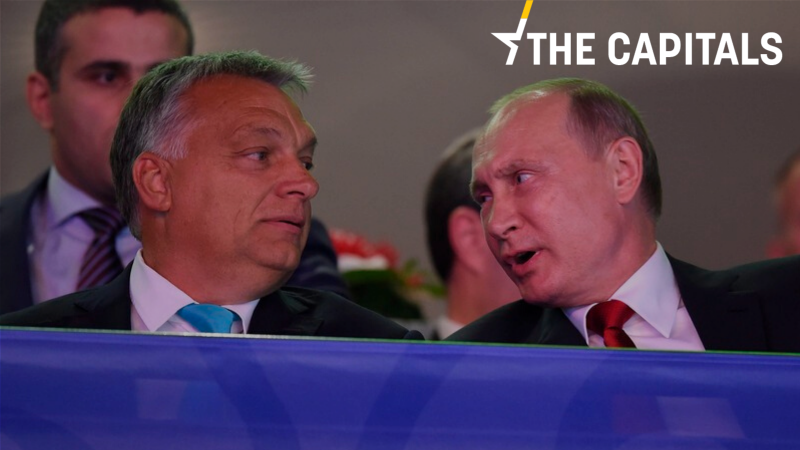 The Capitals: Putin se dnes setká s&nbsp;Orbánem, řešit budou plynovod TurkStream