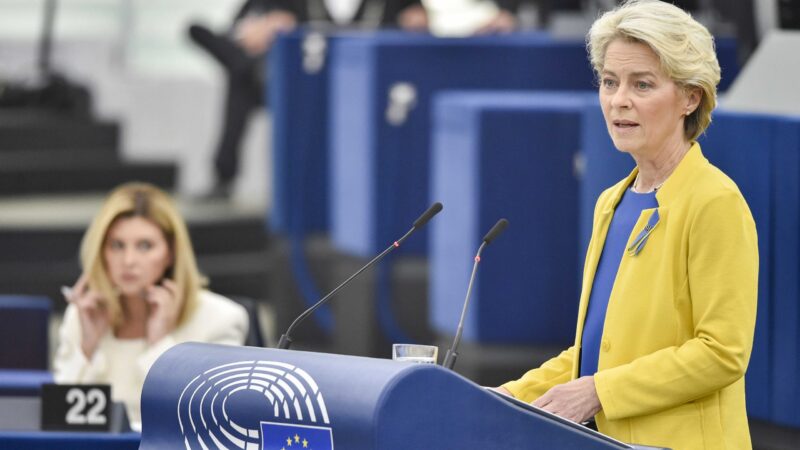 Projev o&nbsp;stavu Unie se nesl v&nbsp;duchu Sláva Ukrajině! Čekali jsme víc, zní od českých europoslanců