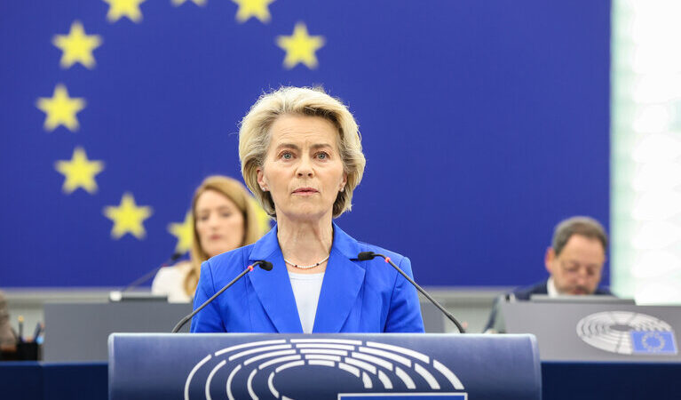 Předsedkyně Komise von der Leyen odsoudila útok na nemocnici v&nbsp;Pásmu Gazy