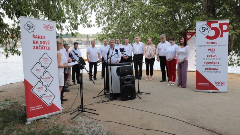 Komunistická strana Čech a&nbsp;Moravy (KSČM)