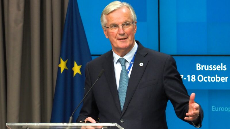 Obchod, bezpečnost a&nbsp;rovné podmínky. Barnier představil mandát pro vyjednávání s&nbsp;Británií