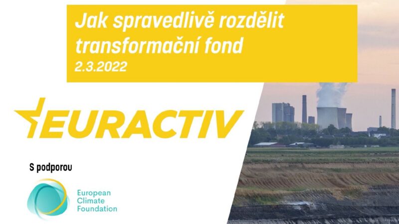 Video: Jak spravedlivě rozdělit transformační fond?