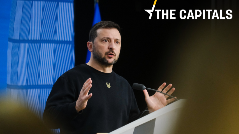 The Capitals: Zelenskyj kritizuje NATO a&nbsp;Polsko za nedostatečnou obranu proti ruským raketám