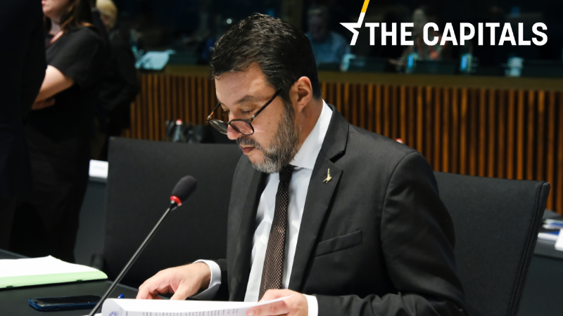 The Capitals: Salvini čelí hrozbě šesti let vězení kvůli kauze Open Arms, soud rozhoduje dnes