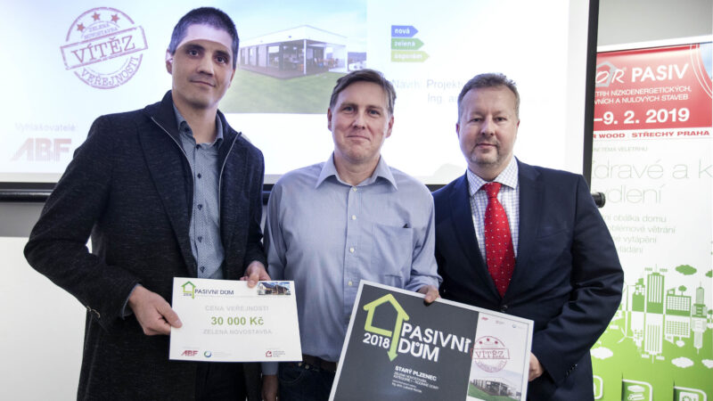 Vítězné zelené novostavby a&nbsp;zelené rekonstrukce soutěže PASIVNÍ DŮM 2018