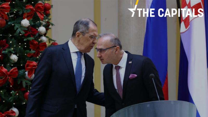 The Capitals: EU není připravena na dobré vztahy s&nbsp;Ruskem, Chorvatsko ale ano, říká Lavrov