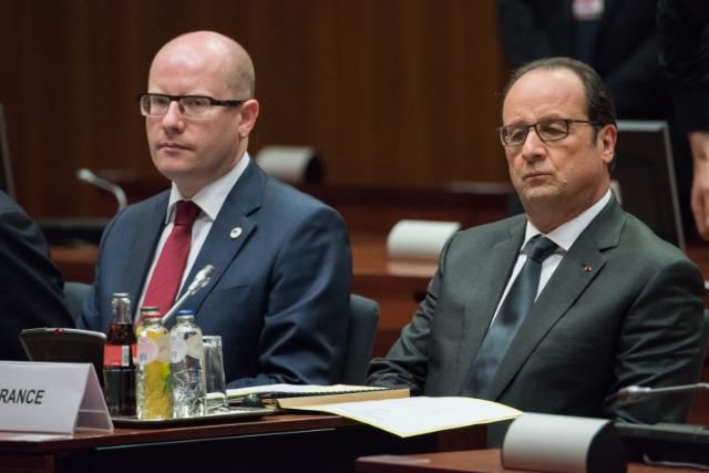 Sobotka: V&nbsp;EU potřebujeme bojeschopné jednotky a&nbsp;podporu vojenského výzkumu