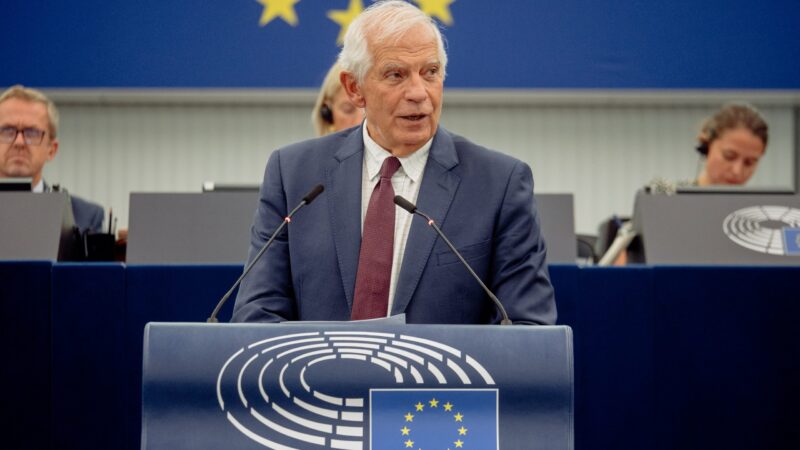 Borrell v&nbsp;EP apeloval na překonání emocí a&nbsp;vyzval k&nbsp;míru v&nbsp;Pásmu Gazy