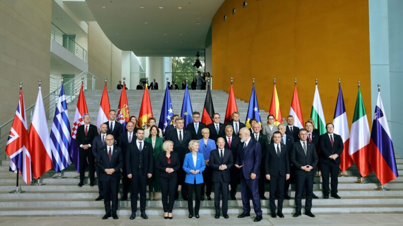 Von der Leyen v&nbsp;Berlíně: Rozšíření o&nbsp;západní Balkán je pro EU priorita