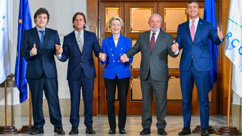 Zemědělci z&nbsp;Česka, Slovenska, Maďarska a&nbsp;Rakouska protestují proti dohodě EU-Mercosur