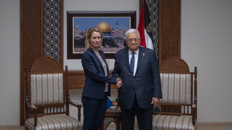 Prezident palestinské autonomie Abbás ocenil tlak EU na Izrael