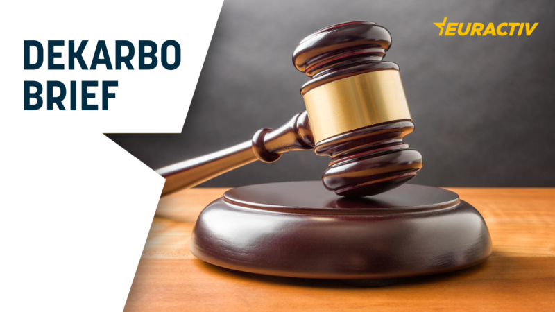 Dekarbo Brief: Nechť rozhodne soud