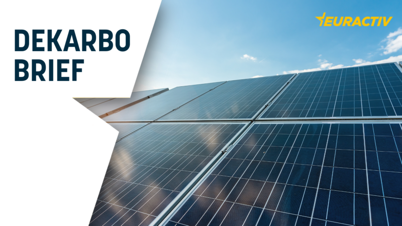 Dekarbo Brief: Evropo, krok vpřed a&nbsp;dva kroky vzad!