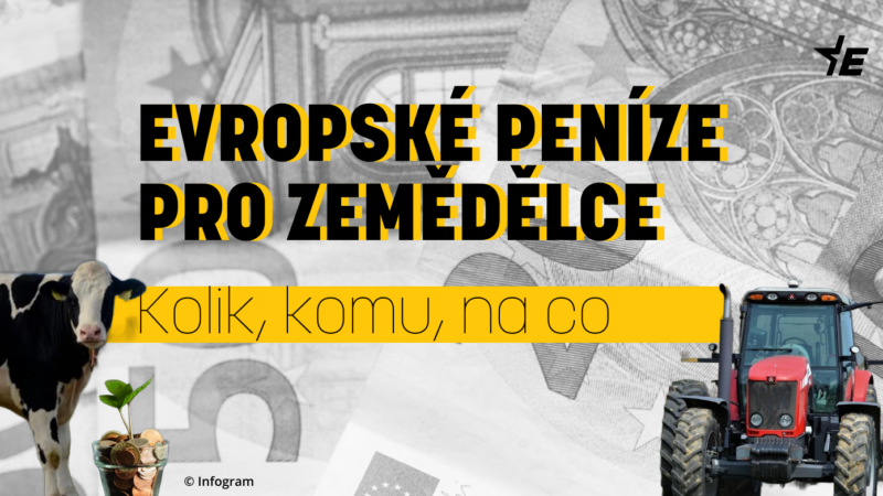 Infografika: Zemědělci protestují i&nbsp;kvůli dotacím. Na jaké si vůbec přijdou?