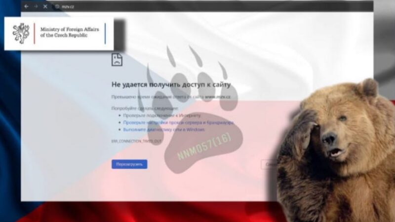 Web ministerstva zahraničí je pod útokem prokremelské hackerské skupiny