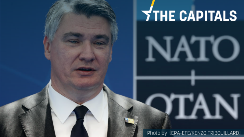 The Capitals: Chorvatský prezident chce vetovat vstup Švédska a&nbsp;Finska do NATO