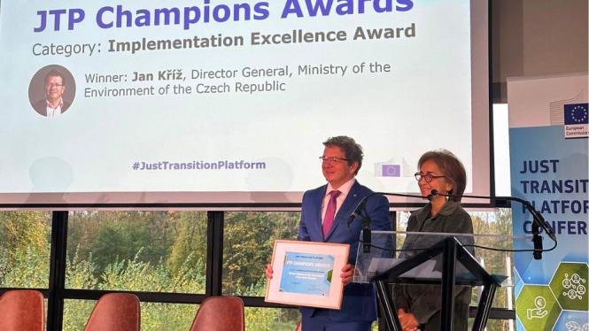 Proměna českých uhelných regionů je podle Bruselu úspěšná, Česko získalo cenu