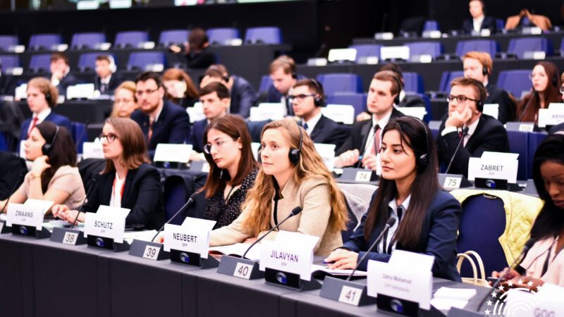 Studenti si vyzkoušeli tvorbu politik přímo v&nbsp;srdci evropské demokracie