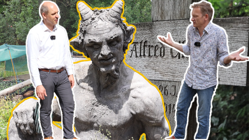 Reportáž: Starý hřbitov v&nbsp;Drážďanech dnes slouží ekologům